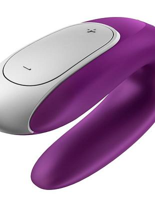 Вибратор смарт для пар satisfyer double fun (violet) 6