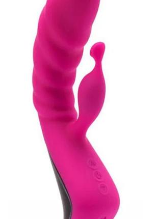Вибратор женский с вращением adrien lastic trigger 6