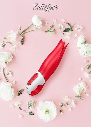 Вибратор для клитора satisfyer vibes power flower 9