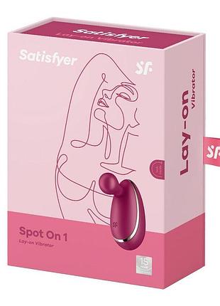 Вибратор для клитора satisfyer spot on 1 berry 5