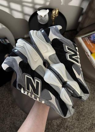 Мужские кроссовки new balance 9060 grey black white