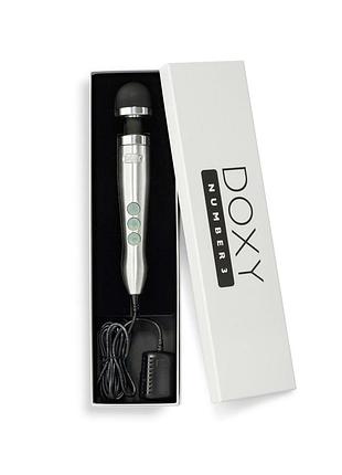 Вибратор классический doxy number 3 silver 4