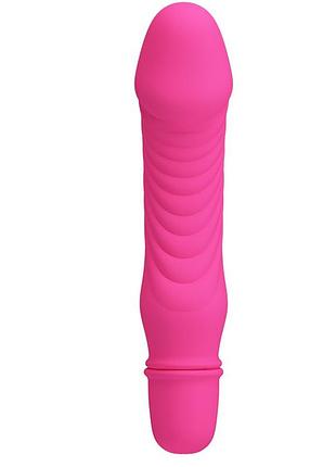 Вибратор мини розовый pretty love stev 3