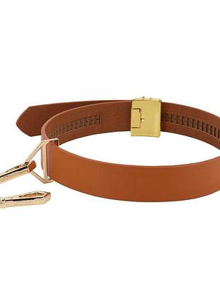 Бдсм-набір lockink bondage & restraint brown set 4