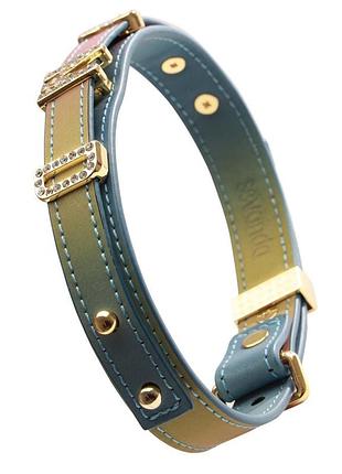 Нашийник бдсм lockink multi-color diy alphabet collar 3