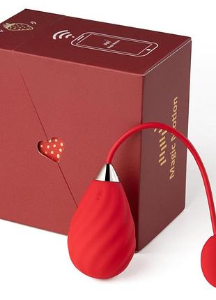 Віброяйце смарт - magic motion sundae red 5