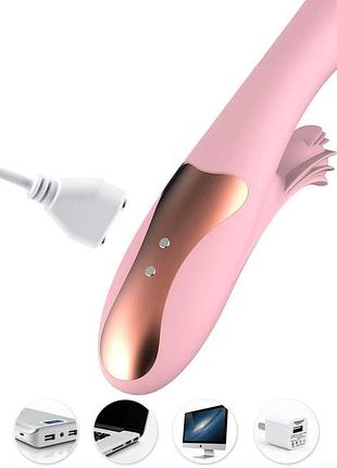 Вибратор кролик - lilo usb pink 3