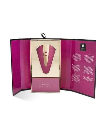 Вібратор кліторальний shunga obi raspberry 7