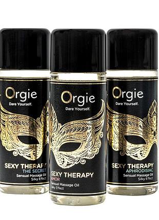 Набор массажных масел orgie – sexy therapy mini size collection (3х30 мл)
