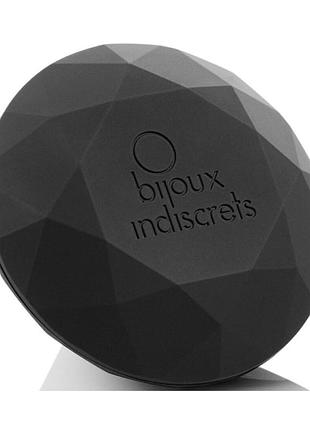 Вибратор для клитора в форме алмаза bijoux indiscrets diamond, черный, 6.5 см 4