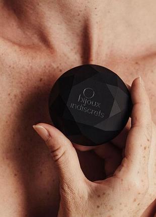 Вибратор для клитора в форме алмаза bijoux indiscrets diamond, черный, 6.5 см 7