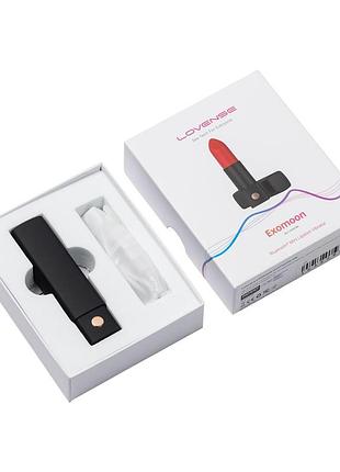 Вибратор-помада для клитора lovense exomoon, работает через приложение 6