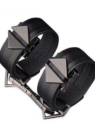 Набор для фиксации бдсм lockink hogtie set - black 3