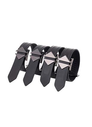Набор для фиксации бдсм lockink hogtie set - black 8
