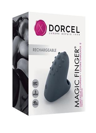 Мини-вибратор с кольцом для пальца dorcel magic finger 6