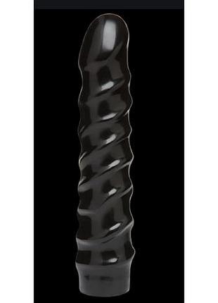 Фаллоимитатор черный doc johnson codeblack - 8 inch raging hard-ons dong 3