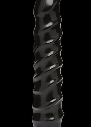 Фаллоимитатор черный doc johnson codeblack - 8 inch raging hard-ons dong 10