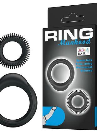 Эрекционные кольца набор - ring manhood 2
