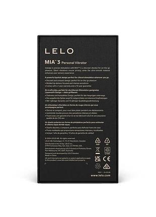 Вибропуля lelo mia 3 black 10