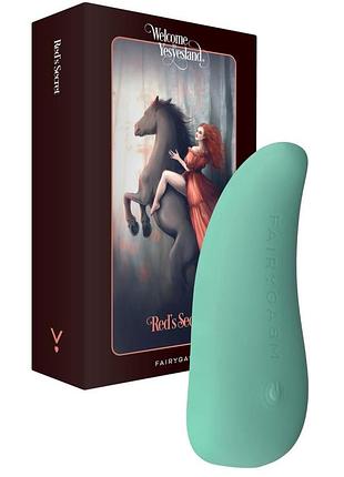 Вібратор для клітора fairygasm thrillleaf green 2
