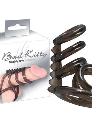 Эрекционные кольца - bad kitty cock ring 6