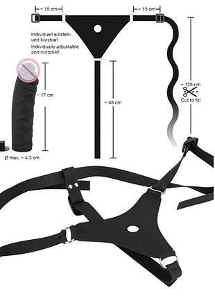 Страпон женский - silicone strap-on 3