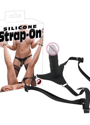 Страпон женский - silicone strap-on 7