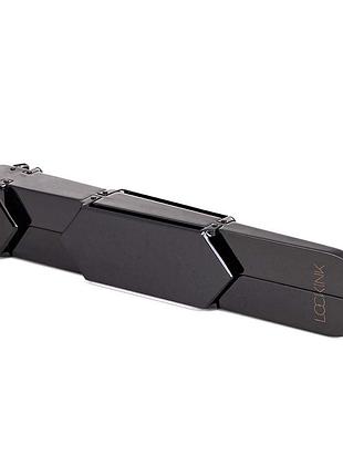 Шлепалка регулируемая lockink adjustable slapper for impact play - black 8