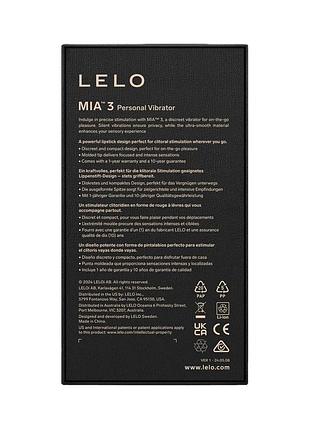 Вібропуля lelo mia 3 deep rose 10