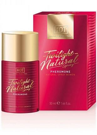 Спрей с феромонами женский без запаха hot twilight pheromone natural spray women 50 m