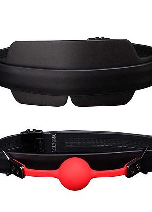 Бдсм-набор lockink moonlight treasure chest - black set 5