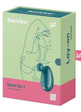 Вибратор для клитора satisfyer spot on 1 green 5