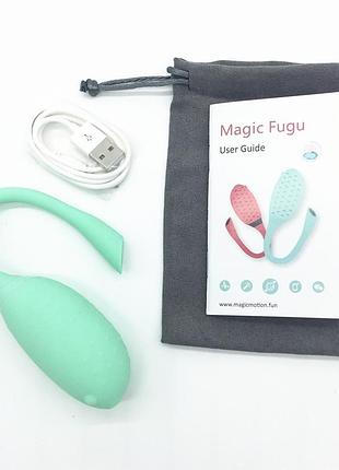 Смарт-виброяйцо magic motion fugu green 9