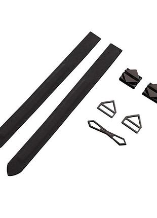 Наручники lockink wristcuffs/anklecuffs black set 8