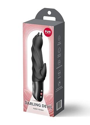 Вибратор кролик fun factory darling devil black 4