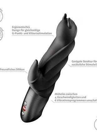 Вибратор кролик fun factory darling devil black 5