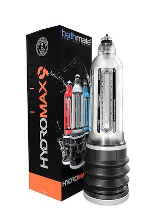 Гидропомпа для увеличения члена bathmate hydromax x40 crystal clear 3