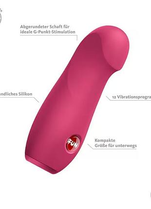 Вибратор клиторальный fun factory stella raspberry 8