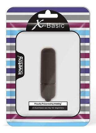 Вібропуля - x-basic bullet mini 10 speeds black 2