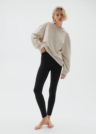 Базові легінси h&m basics (ідеальний стан/сток, р. xs)