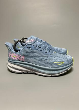 Жіночі бігові кросівки hoka one one clifton 9 оригінал 1127896 dnk