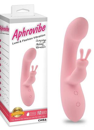 Вібратор кролик chisa jumping rabbit aphrovibe 2