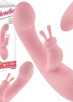 Вібратор кролик chisa jumping rabbit aphrovibe 5