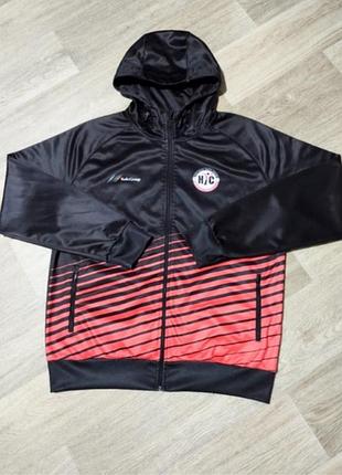 Мужская спортивная кофта с капюшоном ev sportswear , размер xl , на молнии