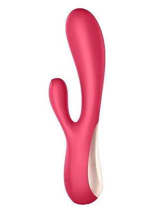 Вибратор кролик satisfyer mono flex red 2