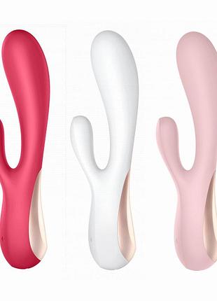 Вибратор кролик satisfyer mono flex red 3