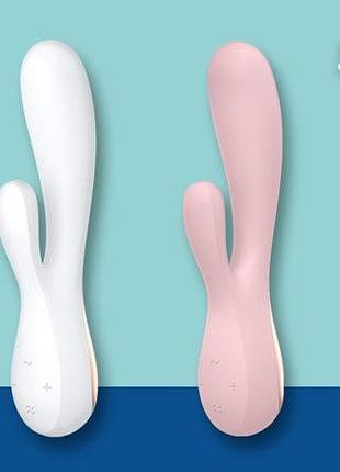 Вибратор кролик satisfyer mono flex red 7