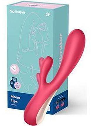 Вибратор кролик satisfyer mono flex red 10