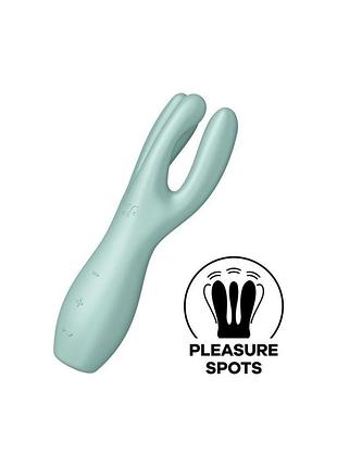 Вибратор клиторальный satisfyer threesome 3 mint 2