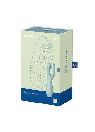 Вибратор клиторальный satisfyer threesome 3 mint 4